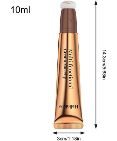  Lecerrot Face Contouring Stick - Natural-Looking Blush Contouring Stick Cream Highly Pigmented Liquid Face Contouring for Face Eyes Lips Body - Buy Online on GoSupps.com