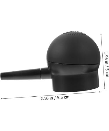 Baluue 1pc Hairdressing Sprayer Hairdressing Tools Hair Fiber Pump Nozzle Hair Fiber Sprayer Black - Buy Online on GoSupps.com