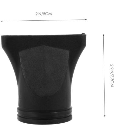 VINTORKY 12pcs Hair Dryer Air Collector Hair Blower Narrow Concentrator Straight Hair Dryer Nozzle Black - Buy Online on GoSupps.com