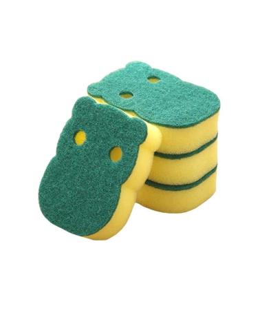 Wipe Housework Cleaning Dish Cloth Rag Dishwashing Sponge Pad Pad Scouring Sponge 1pcs Scouring