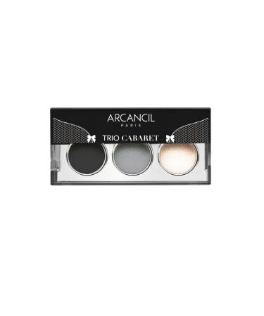 Arcancil Trio Cabaret 008 Gris Tragedie Grey Eyeshadows