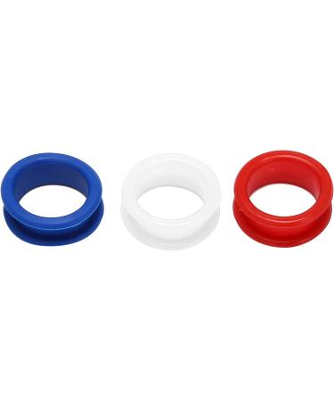 50 Pieces Silicone Rings for All Scissors Inserts Hair Cutting Styling Tools Accessories Mix Colours - Buy Online on GoSupps.com