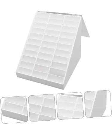 Healeved 1pc Nail Art Display Box Nail Polish Sample Display Nail Sample Display Board Manicure Display Board Nail Polish Display Rack Nail Gel Grid Display Stand White - Buy Online on GoSupps.com