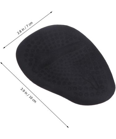 FOMIYES Gel Pads for High Heels - 2 Pairs of Comfort Insoles & Forefoot Damping Massage Foot Pads - Black - Buy Online on GoSupps.com