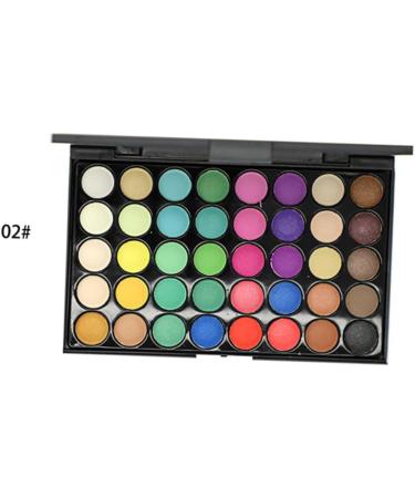 POPETPOP 2pcs 40 Eyeshadow Makeup Palette Eye Shadow Smoky Makeup 1 count (Pack of 1) As Shownx2pcs - Buy Online on GoSupps.com