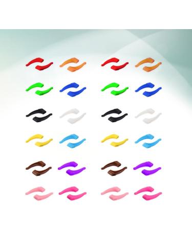 Buy Housoutil 48 Pairs Silicone Anti-Slip Glasses Holders | Ear Hooks for Men & Women | Durable Slide-Resistant Accessories - Buy Online on GoSupps.com