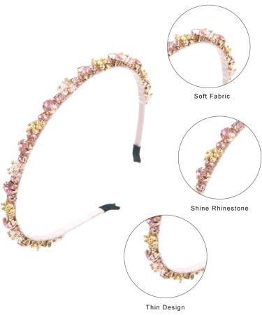 scicent Headband for Washing Face Rhinestone Head Bands Non-slip Hair Hoop Fashion Crystal Hairband Vintage Hair Bands for Women Girls Lady Wedding Hair Accessories - 27322 - Buy Online on GoSupps.com