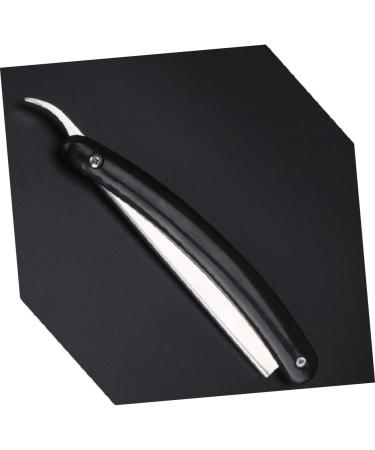 Doitool Collapsible Manual Razor - Straight Hairdresser Razor Barber Hair Trimmer & Clip for Perfect Grooming - Buy Online on GoSupps.com