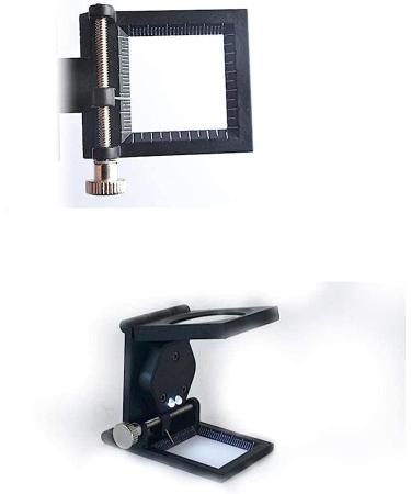Magnifiers Photographic Glasses with 2 High Bright Led Beads 10X Magnifying Glass with Scales and Hands Folding Magnifier for Reading Crafts Repair Magnifier Comfortable Anniversary - Buy Online on GoSupps.com