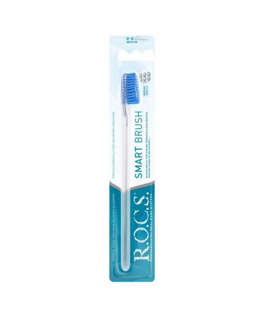 R.O.C.S. Classic Medium Toothbrush - Intelligent B rstSystem for Optimal Dental Care | Dentist-Approved Quality Bristles - Buy Online on GoSupps.com