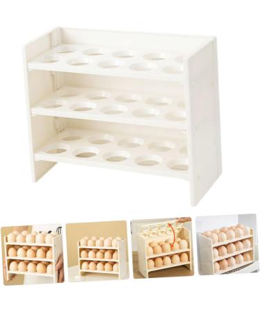 PRETYZOOM Container Fridge Organizer Flipped Household Rack Shop Egg Supply Preservation Refrigerator Storage - Buy Online on GoSupps.com