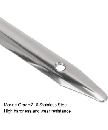 8 Inch Rubbing Strip Wear-resistant 316 Stainless Steel High Hardness Mooring Rubbing Strip Good Protection Easy to Use Multifunctional for Boats RVs Universal - Buy Online on GoSupps.com
