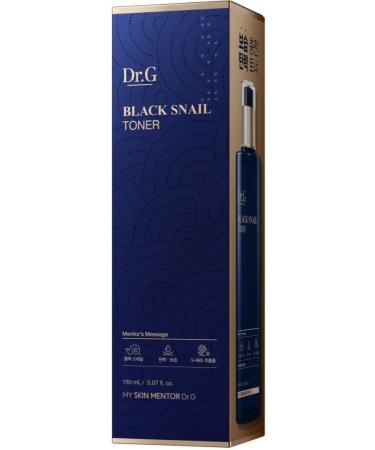Dr.G Black Snail Toner 150ml - Hydrating Korean Skincare for Youthful Skin | International Shipping Available - Buy Online on GoSupps.com