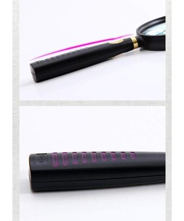 Screen Magnifier Handheld Magnifier Magnifying 10 Times 20 Times The Old high-Definition high-Power Optics Read 208 * 110 mm Magnifier with LED Light - Buy Online on GoSupps.com