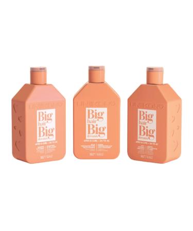 UNIIKON - Nourishing and Moisturizing Shampoo, Mask and Repairing Balm Set - Defines Curls and Promotes Growth - Curly and Frizzy Hair - Afro and Curl Range 3A to 4C