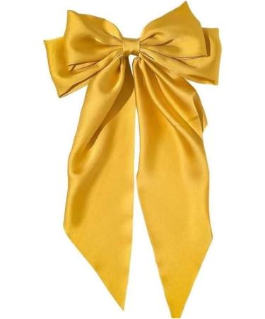 Elegant Big Layered-Hair Bows For Women Girls Barrette Hair Clip Long Bows Hair Accessory Hair Styling Cute Bowknot Hairpin Black - Buy Online on GoSupps.com