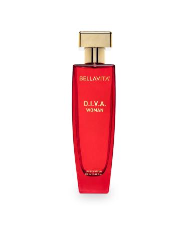 Diva Eau de Parfum (3.4 fl.oz.) - Refreshing perfume for women. Notes include lemon orange Freesia patchouli and musk. Family: Citrus Oud and Woody. Vegan & Cruelty-Free