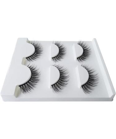 Smilart Fluffy Eyelashes 12mm Natural Look 3 Pairs False Eyelashes Wispy False Lashes Cat Eye Fake Eyelashes Resuable 3D Short Small Face Strip Lashes (6-12mm) - Buy Online on GoSupps.com