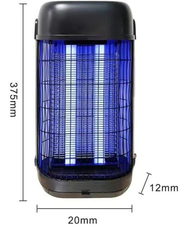 220V Electric Bug Zapper Indoor & Outdoor Insect Killer for Mosquitoes Flies and Bugs Ideal for Use with Step-Up Converter Powerful 220V Pest Control Lamp for Home Patio and Garden - Buy Online on GoSupps.com