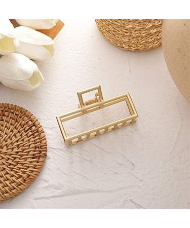 Hair Claws Hair Clips SharkClips Retro Metal Geometric Shark Clip Hollow Flowers Catch Clip Hair Accessories Large Bath Hairpins for Women Girls (Color : C) (Color : B) (Color : A) - Buy Online on GoSupps.com