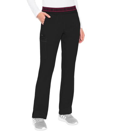 Med Couture Touch Women's Yoga 2 Cargo Pocket Pant X-Large Black