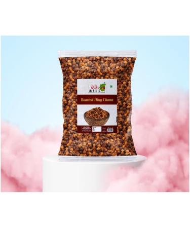 90's MILL Hing Roasted Chana Bhuna Chana | Roasted Chickpeas | Black Gram With Goodness Of Hing And Jeera | Diabetic Snack Oil Free Ready to Eat Tasty Lightly Spicy Low GI Namkeen-420g*2Pack - Buy Online on GoSupps.com