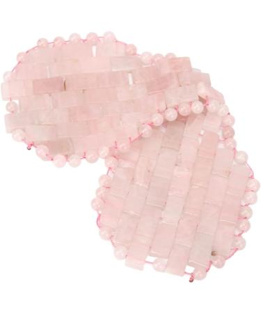 Stone Eye Patch Balance Body Functions Reduce Stress Pink Promote Sleep Jade Stone Eye Patch Eye Skin Polish for Swelling - Buy Online on GoSupps.com