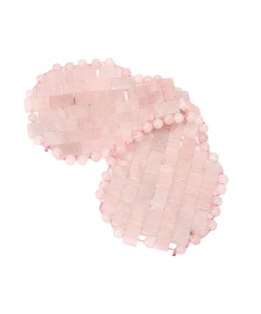 Stone Eye Patch | Rose Quartz & Jade for Puffiness | Promote Sleep & Refresh Eye Skin - Buy Online on GoSupps.com