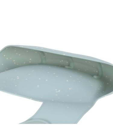 L SSIG Baby Silicone Bibs (2 pcs) - Toddler Bibs with Drip Tray Dishwasher Safe Blue/Beige - Buy Online on GoSupps.com