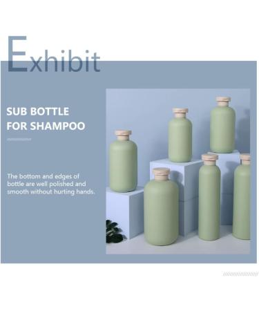 minkissy 3pcs Flip Cap Shampoo Bottles Empty Sub Package Squeeze Bottles Shower Gel Bottle Refillable Containers for Shampoo Lotions Cream Wash Conditioner Green 16.3x7.6cm - Buy Online on GoSupps.com