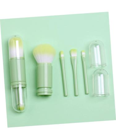 FRCOLOR 2 Sets telescopic makeup brush kabuki powder brush buffing brush multitools eyebrow ladies suits Portable Cosmetics Brush artificial fiber Foundation Brush travel double head - Buy Online on GoSupps.com