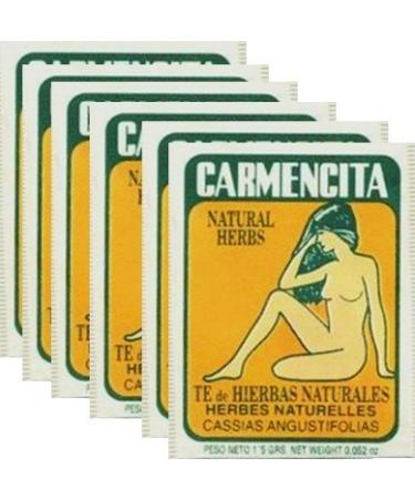 Carmencita Herbs Tea. Pack of 60 individual tea bags.