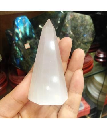 Home Decoration 1pcs Selenite Flame Crystal Stone Quartz MineralPalm Stones Specimen Gift Stones Stone Crystal Reiki