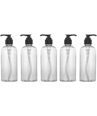 Topbathy 5-Piece Pum Pum Pump Set | Trendy Hygiene Gel Dispensers for Kitchen & Bathroom | 300ml Pump Bottles for Cleaning Fluids | International Shipping - Buy Online on GoSupps.com