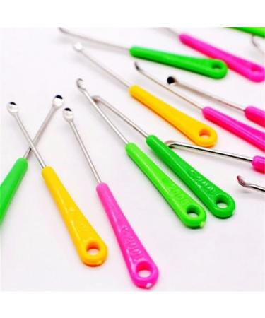 Portable Ear Cleaner Stainless Steel Ear Spoon Set Stainless Steel Ear Wax Remover Reusable Stainless Steel Ear Wax Remover Set Ear Wax Easily Removed Ideal for Personal and Home Use 20pcs Random - Buy Online on GoSupps.com