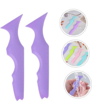 SOESFOUFU Eyelash Tool 2pcs Silicone Beauty Ruler Makeup Eyeliner Eyeshadow Guard Pad Eyeshadow Guide Stencils Sticker Face - Buy Online on GoSupps.com