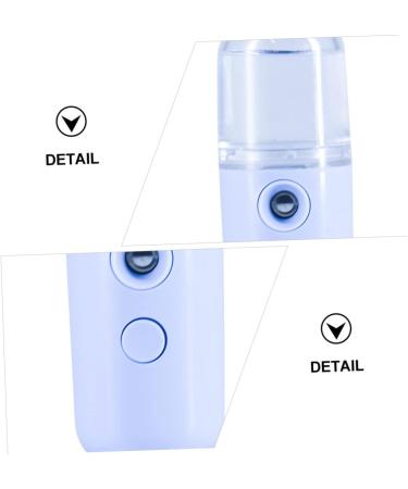 LIFKOME 1pc Sprayer Plastic Charging Steamer Durable Facial Beauty Nano Multi-function Handy Humidifier 14.5X4CM Blue - Buy Online on GoSupps.com