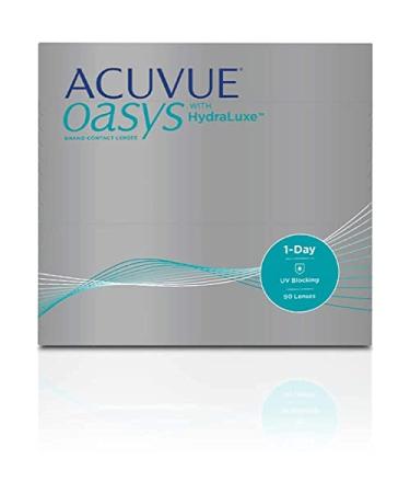 Acuvue oasys 1-day daily lenses help to reduce the feeling of tired & dry eyes-daily contact lenses with 5.75 DPT and BC 8.5-UV protection & comfortable wearing comfort-90 lenses 5.75 diopters 8.5 millimeters 14.3 millimeters 90