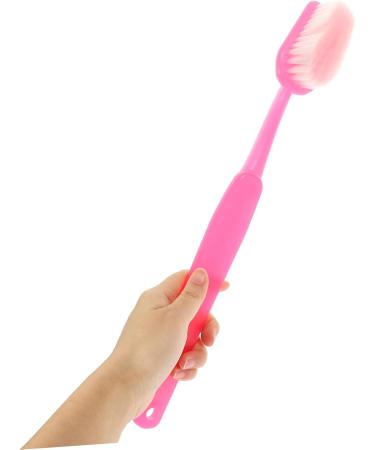 Shop Giant Toy Toothbrush Bag for Cosplay - Medium Flocking Embellishment | Oversized Pink Bath Props & Bulk Supplies (39.5X5.1X3.8CM) - International Shipping Available - Buy Online on GoSupps.com