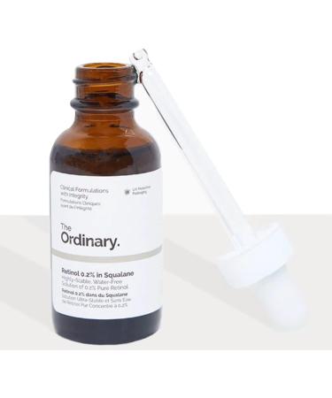 The Ordinary Retinol 0.2% in Squalane - 30ml Reduce The Appearances of fine Lines of Photo Damage and of General Skin ageing - Buy Online on GoSupps.com