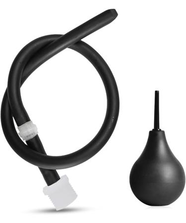 2023 New 500mm Analdusche for Intestinal Cleaning - Backflow Prevention Ideal for Anal Intercourse & Klistier Use | Black Anal Shower & Butt Plug - Buy Online on GoSupps.com