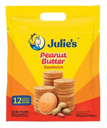 Julie's Peanut Butter Sandwich(12 convi packs) (MY)