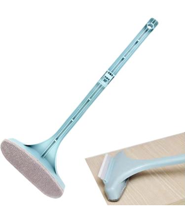 Niesel Glass Screen Scraper Window Glass Cleaning Brush Reusable Window Cleaner Tool Wet And Dry Dual-Use Washing Equipment For Countertops Wall Wardrobes Sofa Blue - Buy Online on GoSupps.com
