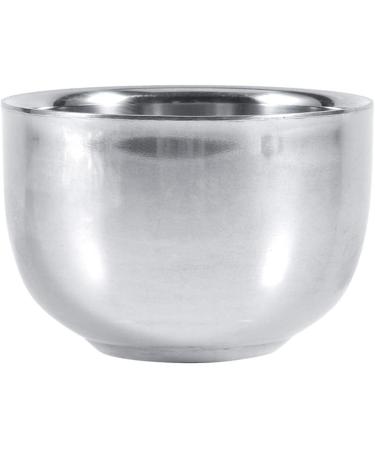 Agatige Double-Layer Stainless Steel Shaving Bowl | Premium Men's Lather Bowl for Barbershops - International Shipping Available - Buy Online on GoSupps.com
