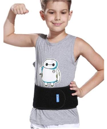 WENDYWU Kids Adjustable Waist Belt Brace Support - Ballet Dance Protector Abdominal Band for Back (Black) - Shop Now for Optimal Comfort & Stability - Buy Online on GoSupps.com