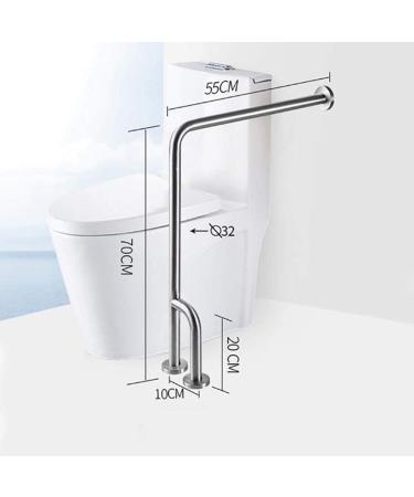 Grab Rails for Bathroom Grab Rails Bathroom Handrail Support Grab Bar Toilet Grab Bar Safety Handicap Bathroom Seat Support Handicap Rails Grab Bars Skid Resistance Toilet Bathro - Buy Online on GoSupps.com