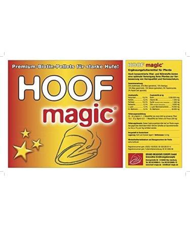 Premium Biotin Pellets for Horses - Hoof Growth Formula with Zinc Copper & Vitamin B6 - 2.5kg Pack for 100 Days - Hoof Magic - Buy Online on GoSupps.com