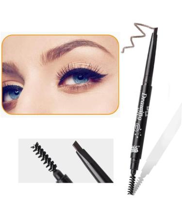 Stainless Steel Craft Scissors Eyebrow Kit with Tweezers, Brush - 5 Pc Set in Case - Buy Online on GoSupps.com