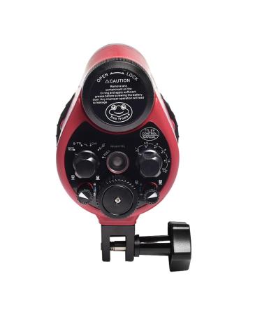 MEIKON Professional Underwater Strobe ST-100-PRO Support 5pin Socket and Optic Cable LED Light red IPX8 100M/328FT Waterproof Red