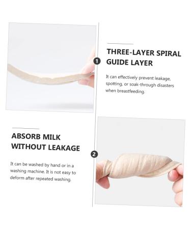 Buy Toyvian Washable Breast Pads - 6pcs Soft Cotton Nursing Pads for Breastfeeding & Anti-Galactorrhea - Perfect for Pregnant Women - Eco-Friendly & Reusable - Buy Online on GoSupps.com